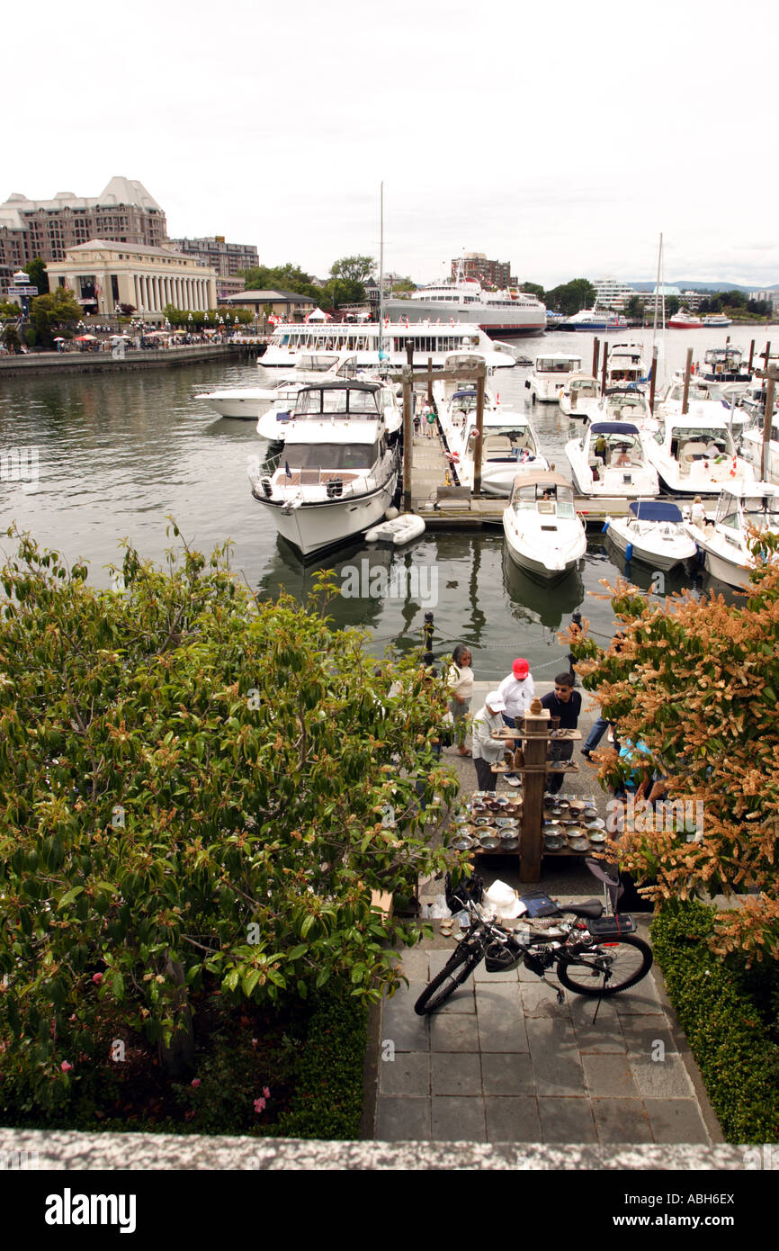 Downtown Victoria during Canada Day celebration Stock Photo - Alamy