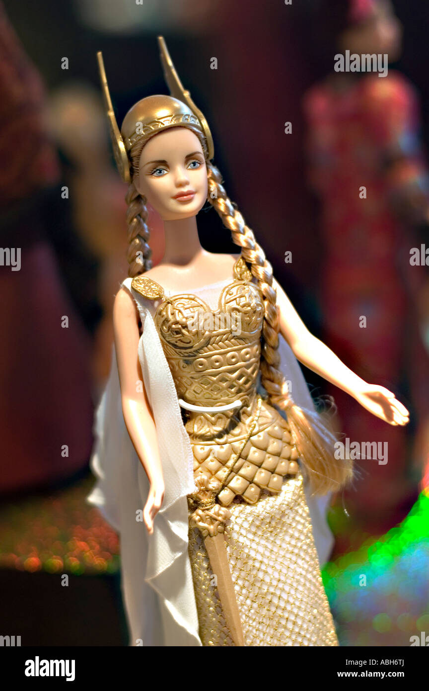 Princess of the Vikings Barbie doll - Mattel Barbie fashion doll Stock  Photo - Alamy