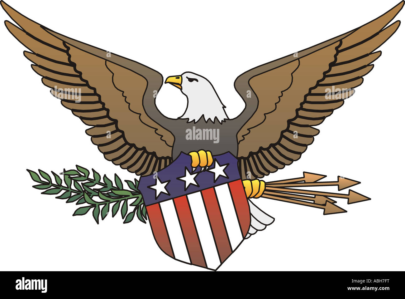The Great Seal Of The United States Of America Stock Photo