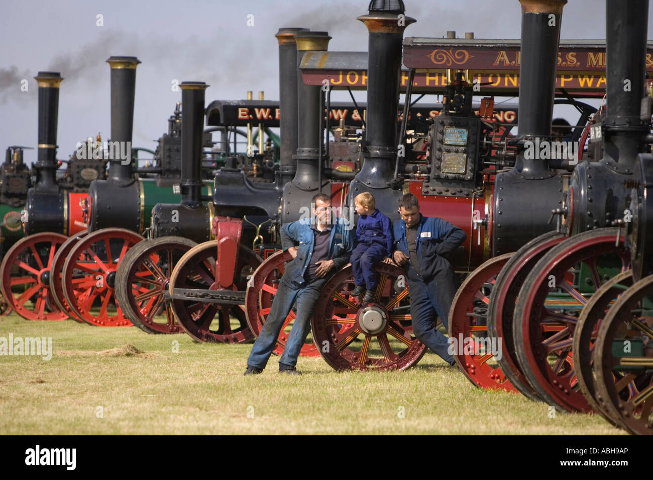 Steam Engine Rows Row of steam engines hi-res stock photography and images - Alamy