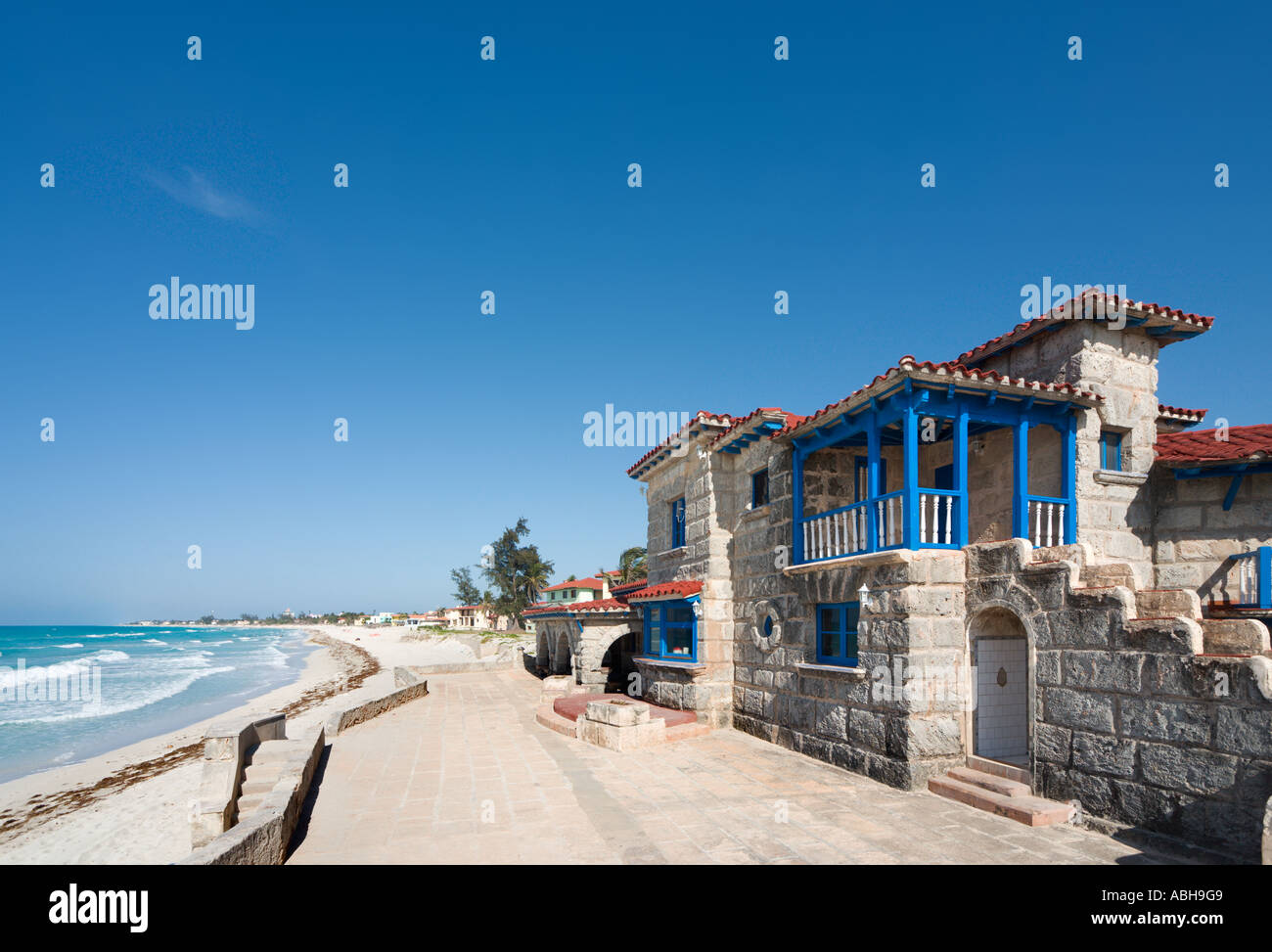 La Casa de Al Restaurant (the former vacation home of Al Capone), Varadero, Cuba Stock Photo