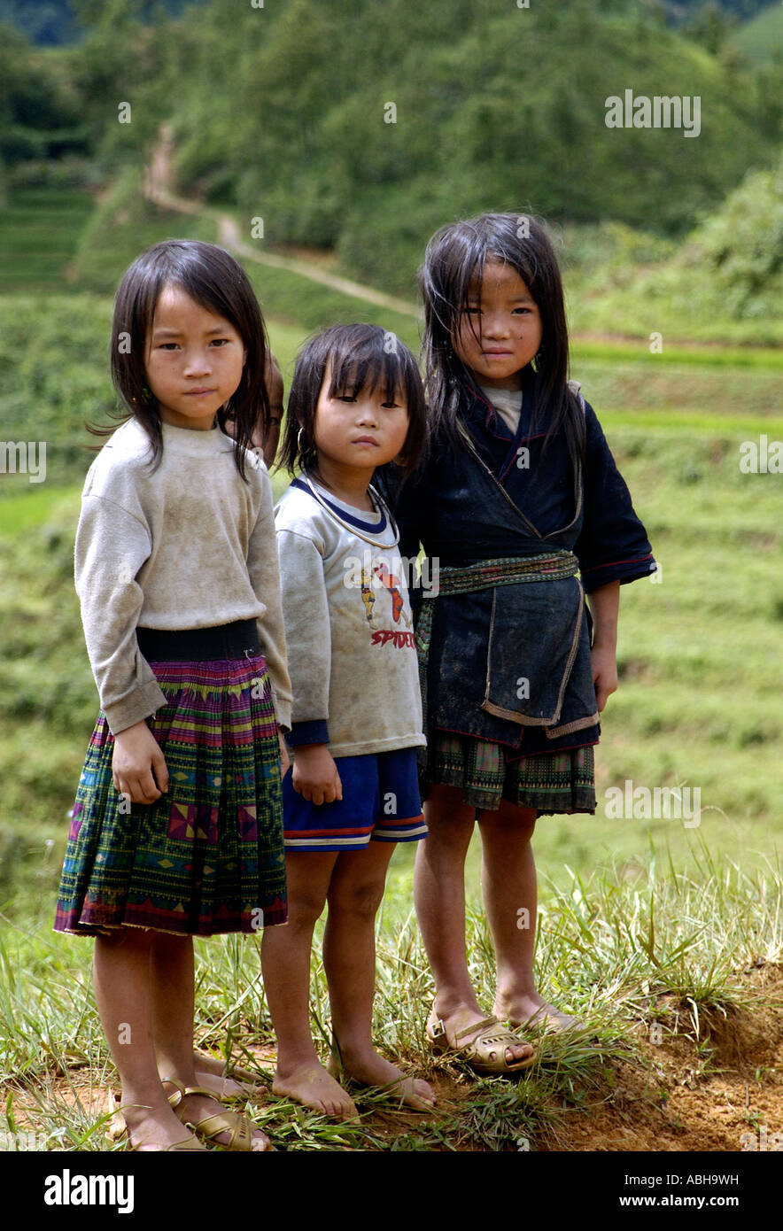 Hill tribes kids hi-res stock photography and images - Alamy