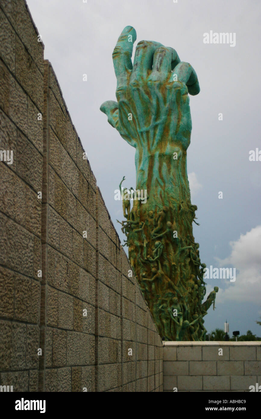 jewish memorial miami holocaust Stock Photo