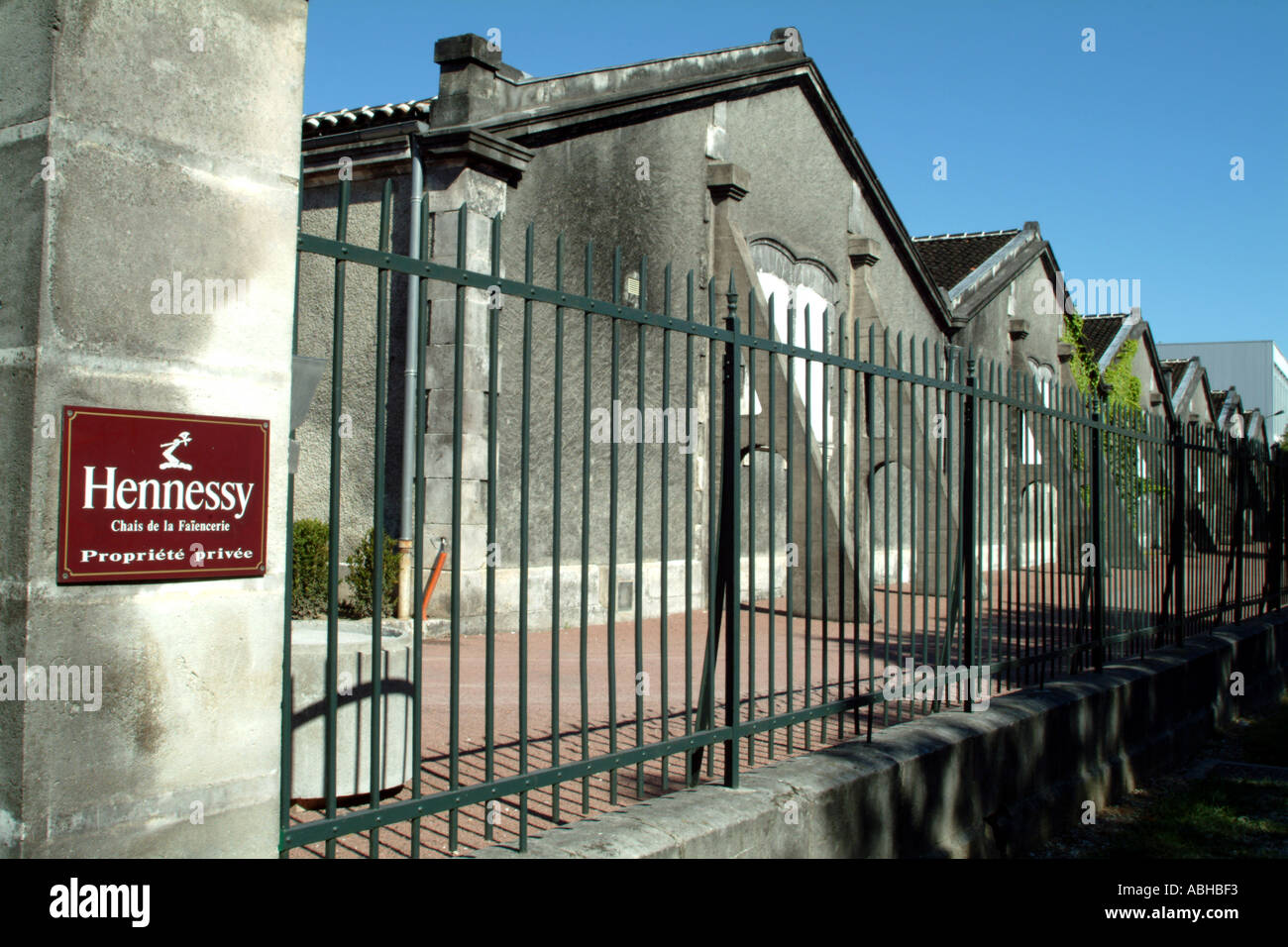 Hennessy Cognac Cellars Charente Region France Stock Photo