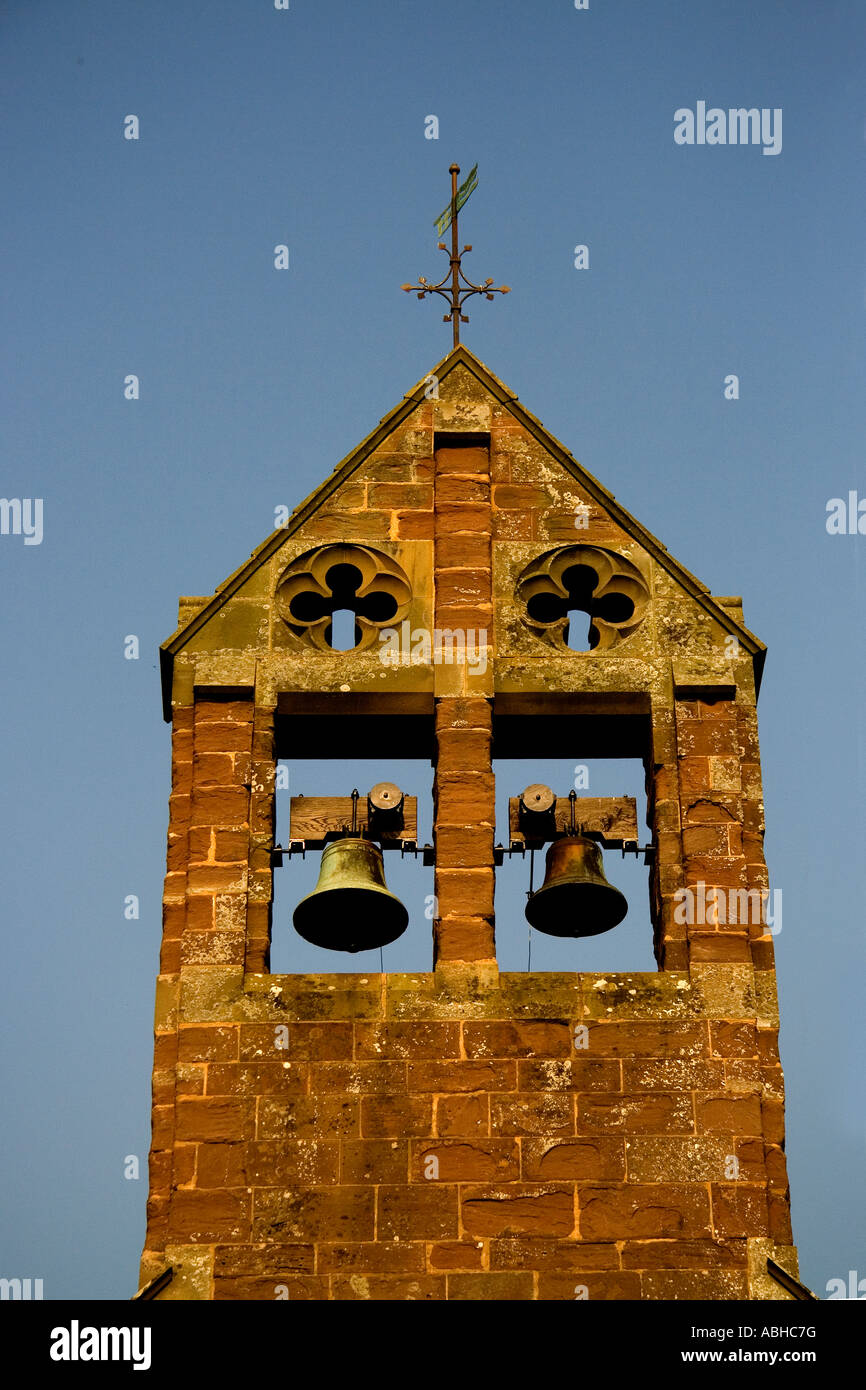 Church of St Mary the Virgin Llanfair Kilgeddin Stock Photo Alamy