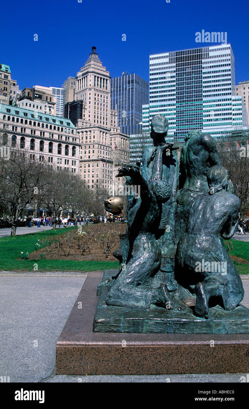 Hope Garden Battery Park Manhattan Stock Photo 2383551 Alamy