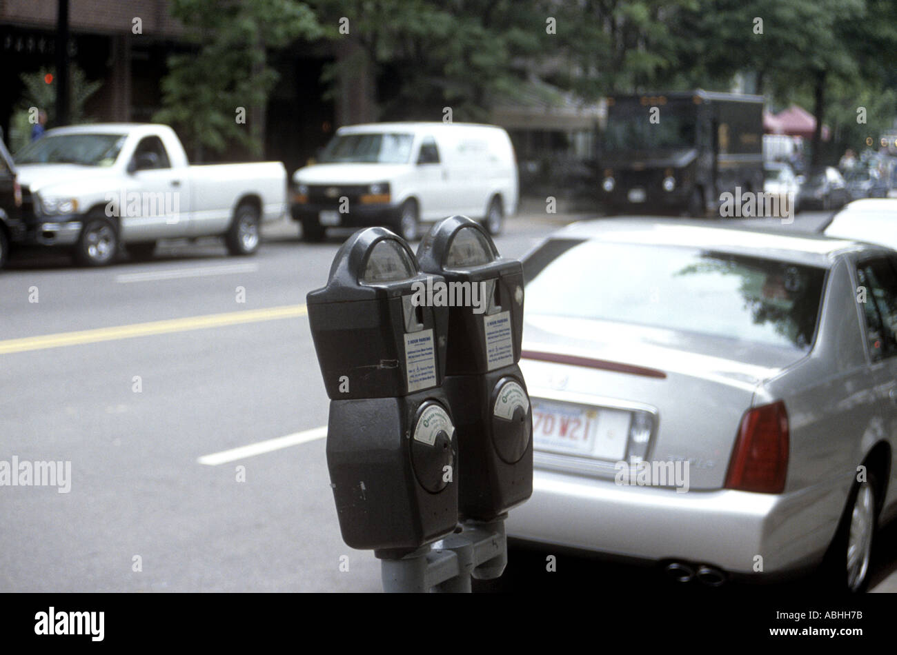 Washington dc parking meter hires stock photography and images Alamy