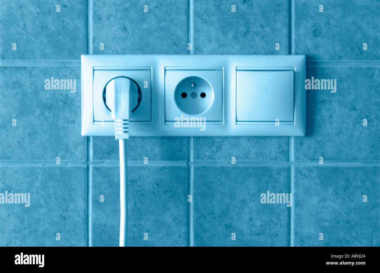 ELECTRIC PLUG AND SWITCH Stock Photo Alamy