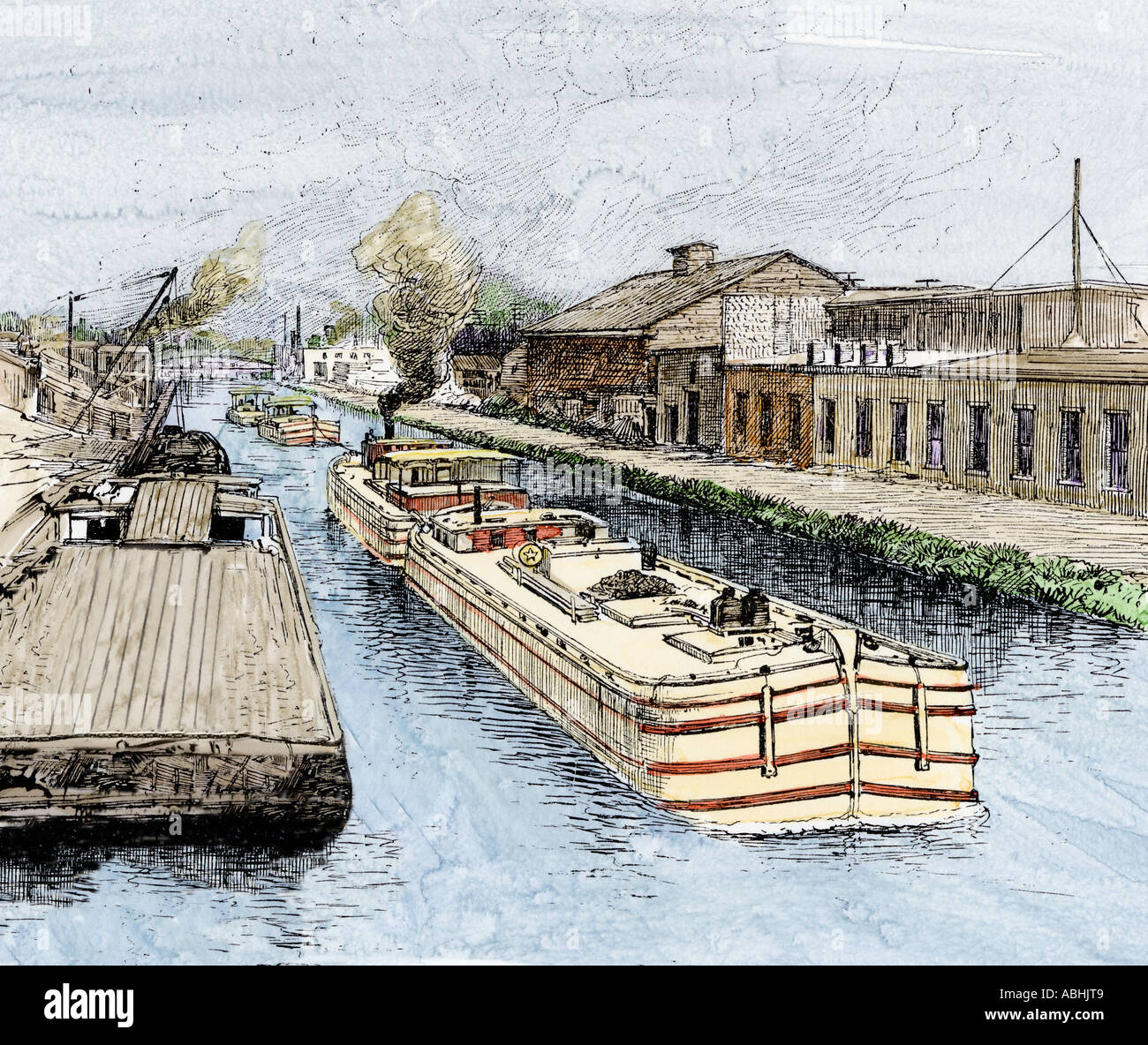 Canal Barge 1837 Canal Barge 1837
