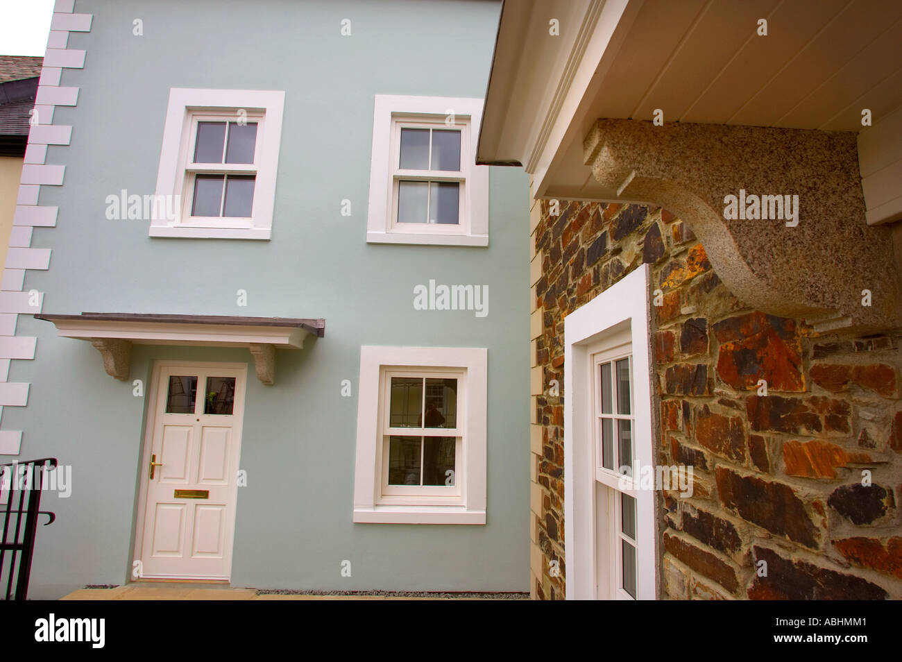The Belvedere property development in Truro Cornwall Stock Photo Alamy