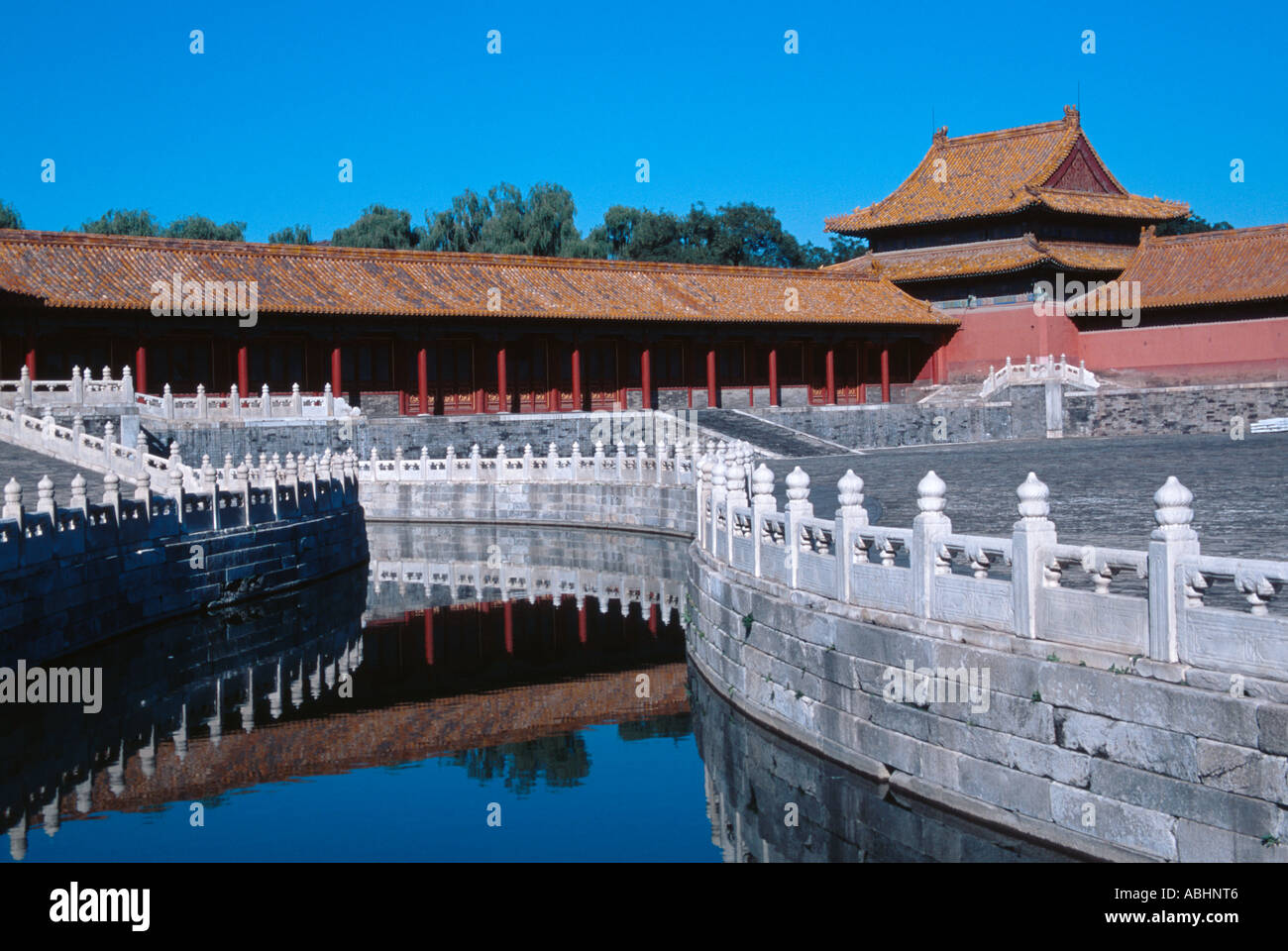 Golden Stream Forbidden City Imperial Palace Beijing China Stock Photo -  Alamy