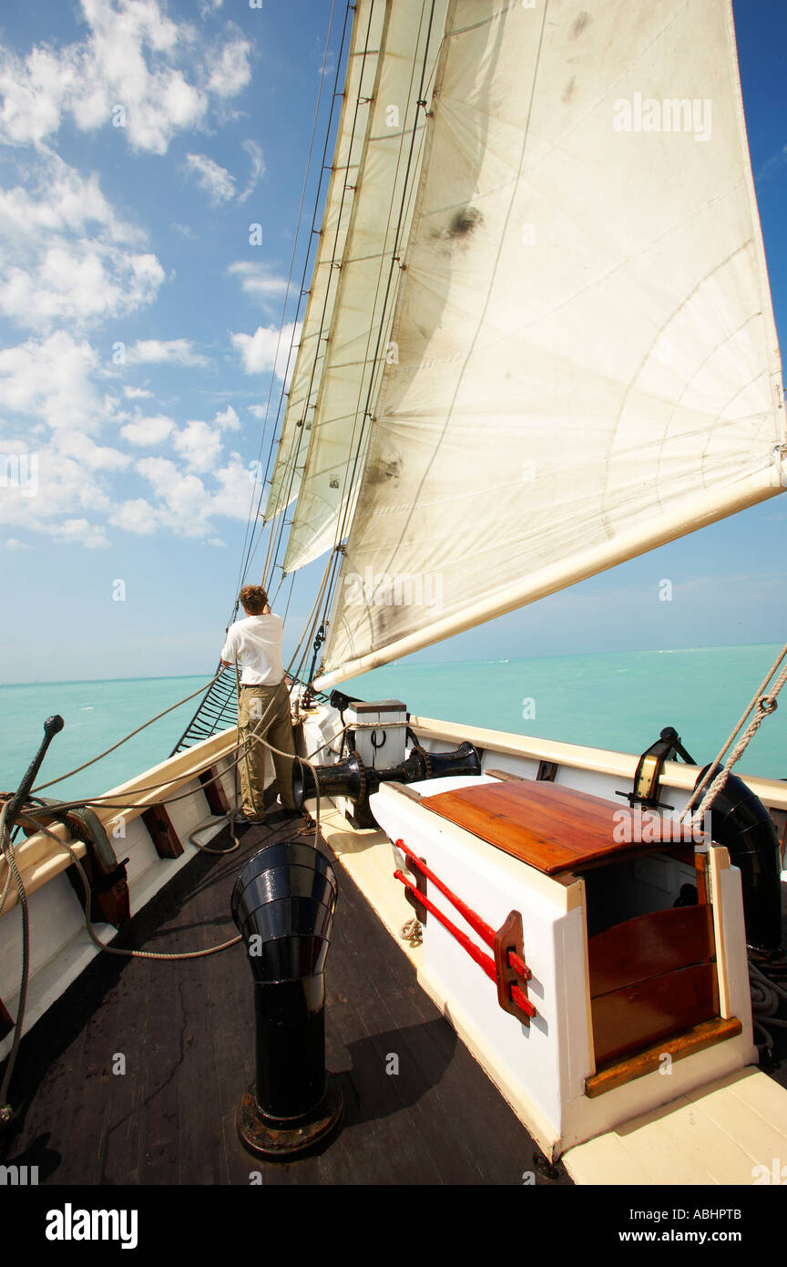 Western Union Schooner at Key West Historic Seaport and Harbor Walk, Key  West, Florida, USA Stock Photo - Alamy