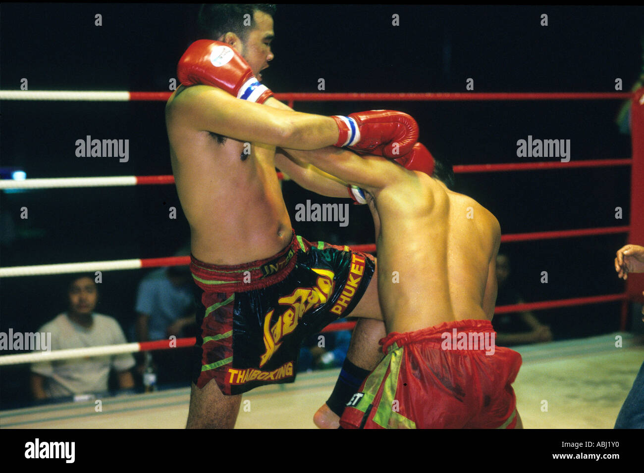 Thai boxing Patong Beach Phuket island Thailand Stock Photo - Alamy