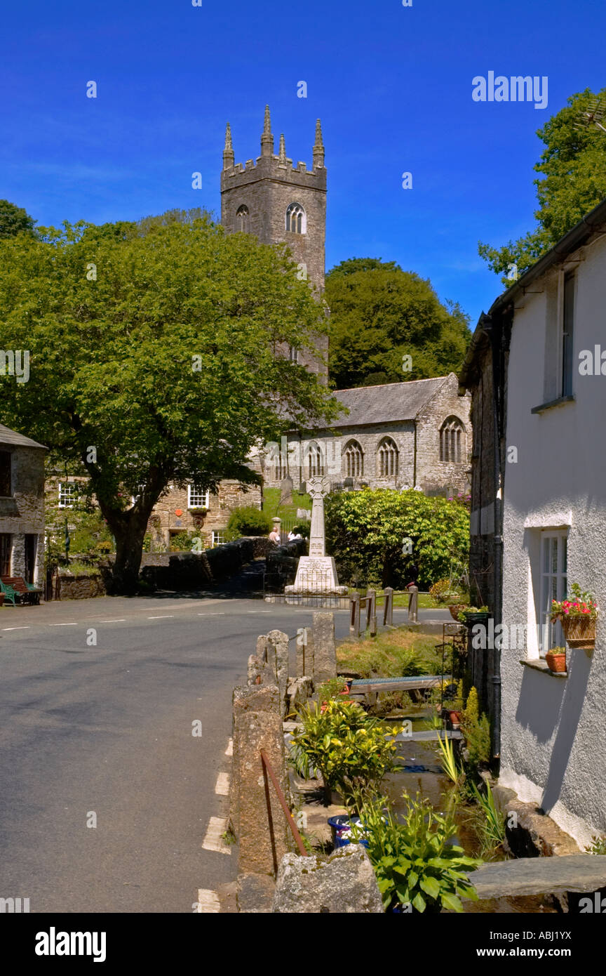 altarnun village,north cornwall,england Stock Photo Alamy