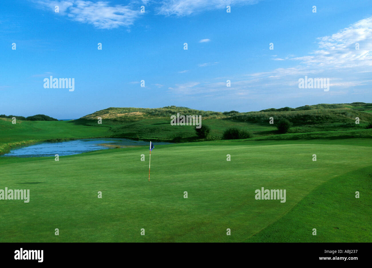 European Club Ireland 18th Hole Stock Photo - Alamy