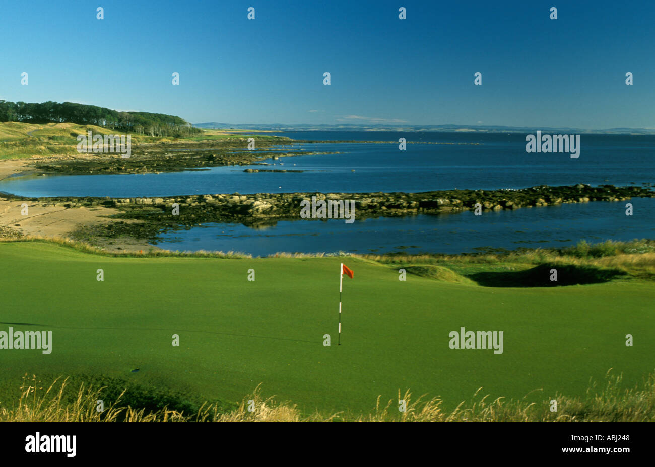 Kingsbarns Golf Links 12th Hole Stock Photo - Alamy