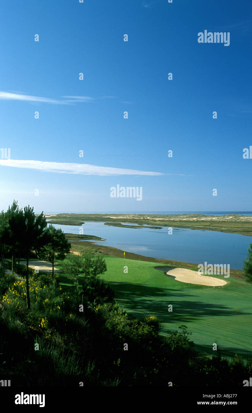 San Lorenzo Portugal 6th Hole Stock Photo Alamy