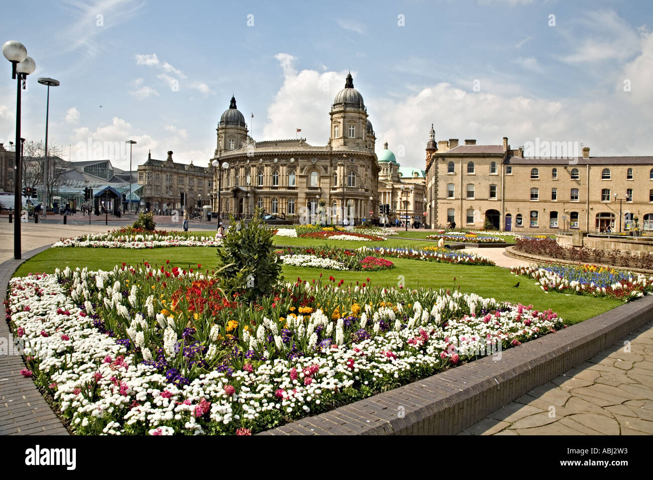 Queens Gardens and Maritime Museum in Hull UK Stock Photo Alamy
