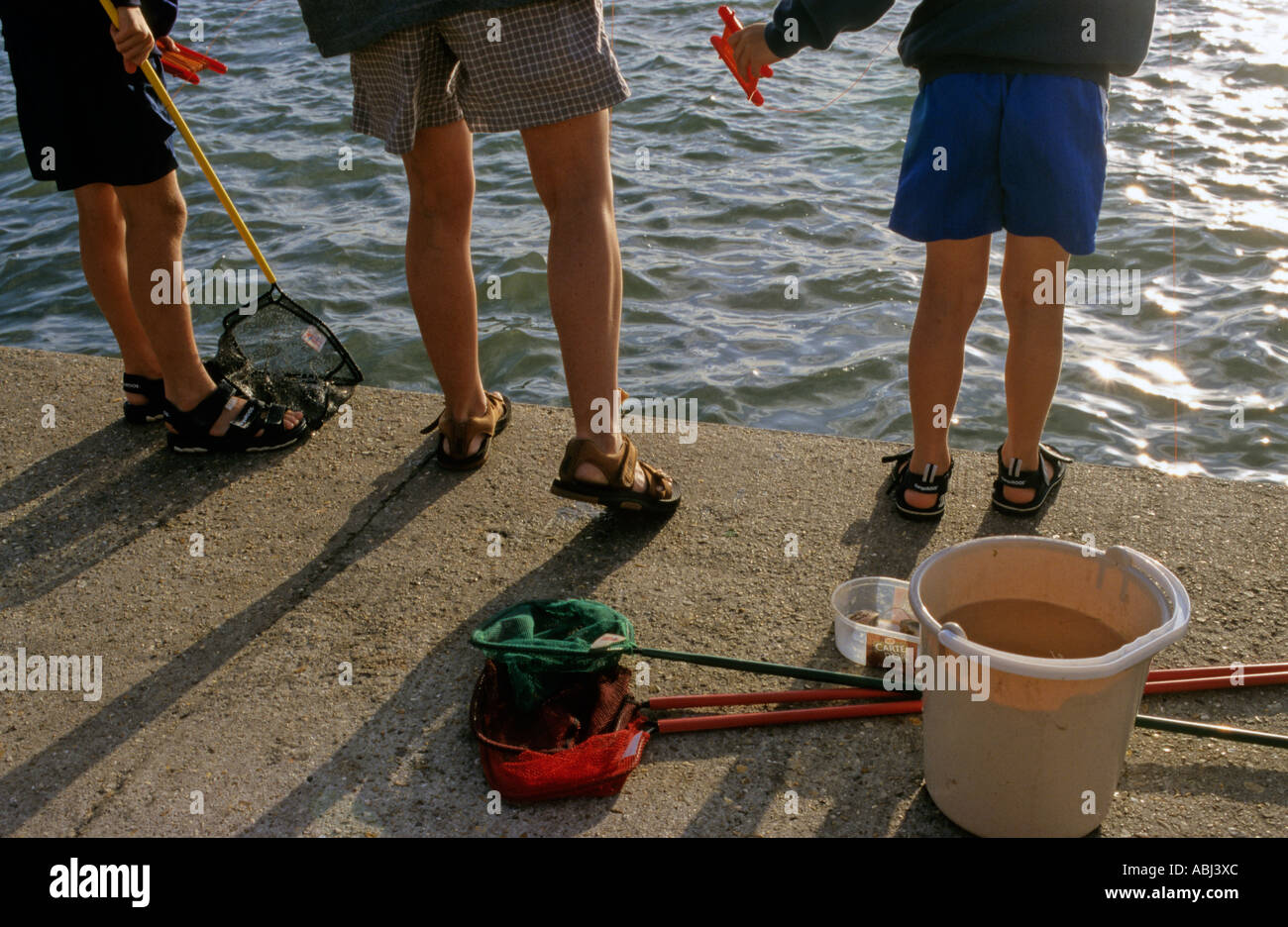 Mudeford quay crab hires stock photography and images Alamy