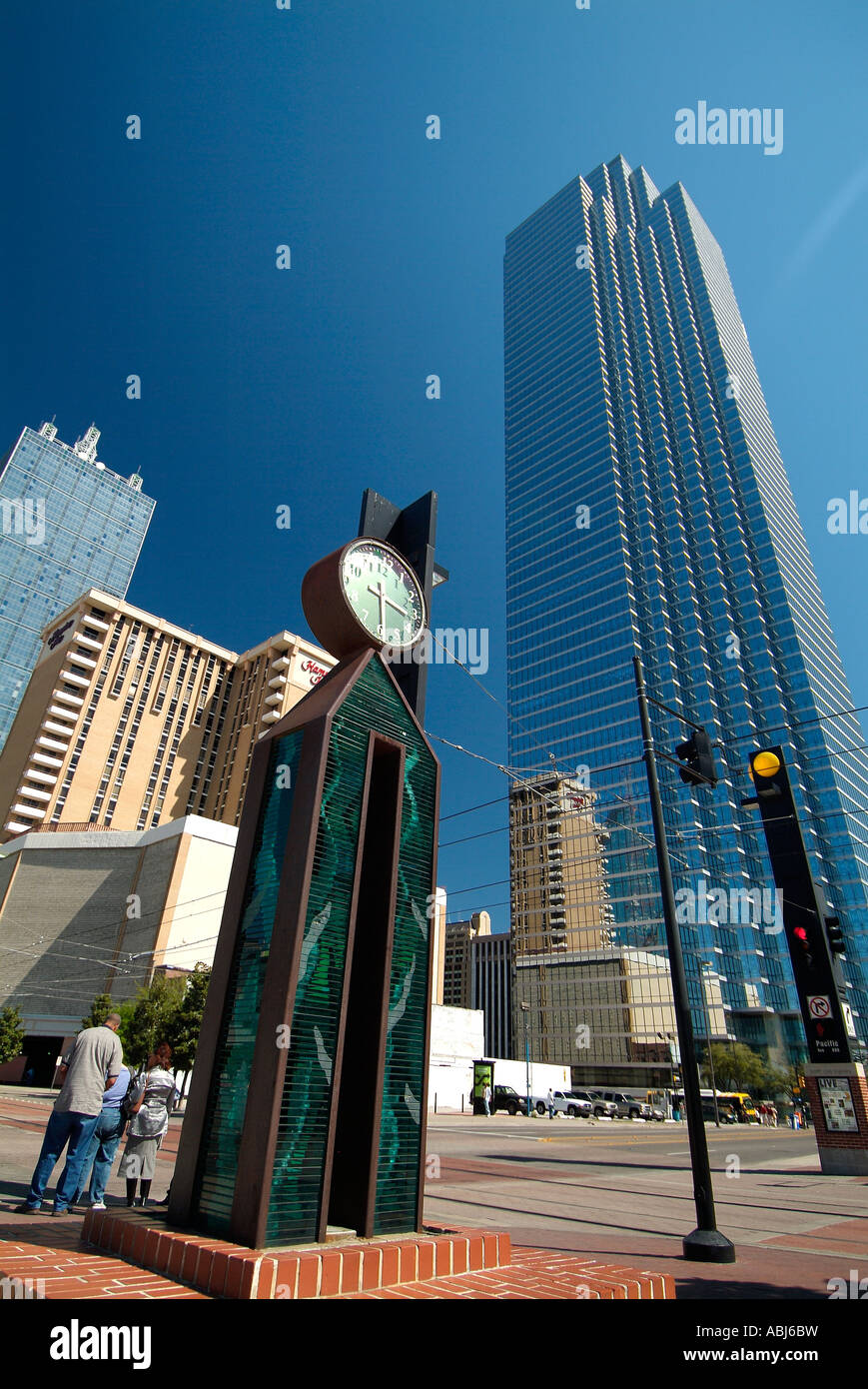 Dallas Downtown Texas Stock Photo Alamy