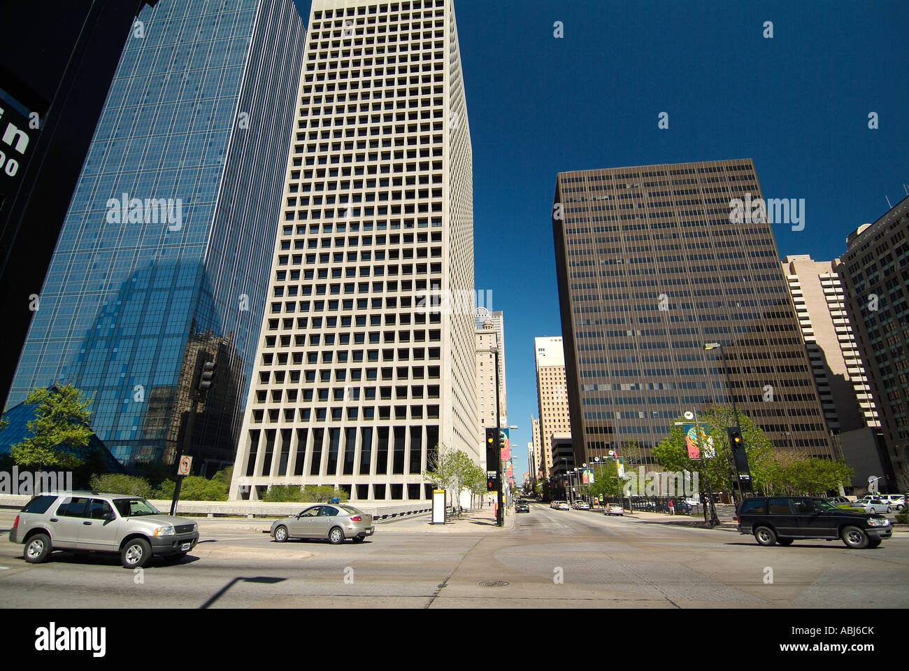 Dallas Downtown Texas Stock Photo Alamy