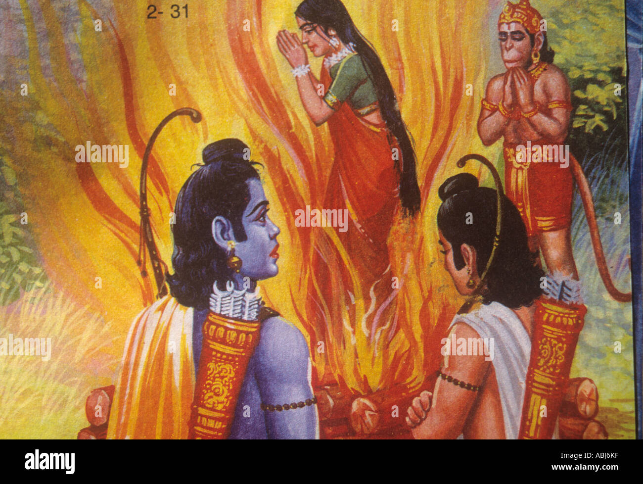 Sita Fire High Resolution Stock Photography and Images - Alamy