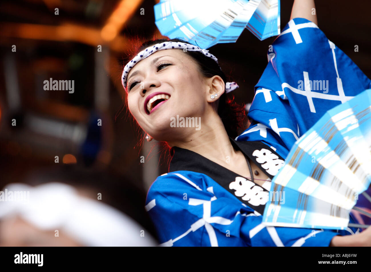 Traditional japanese entertainer hires stock photography and images