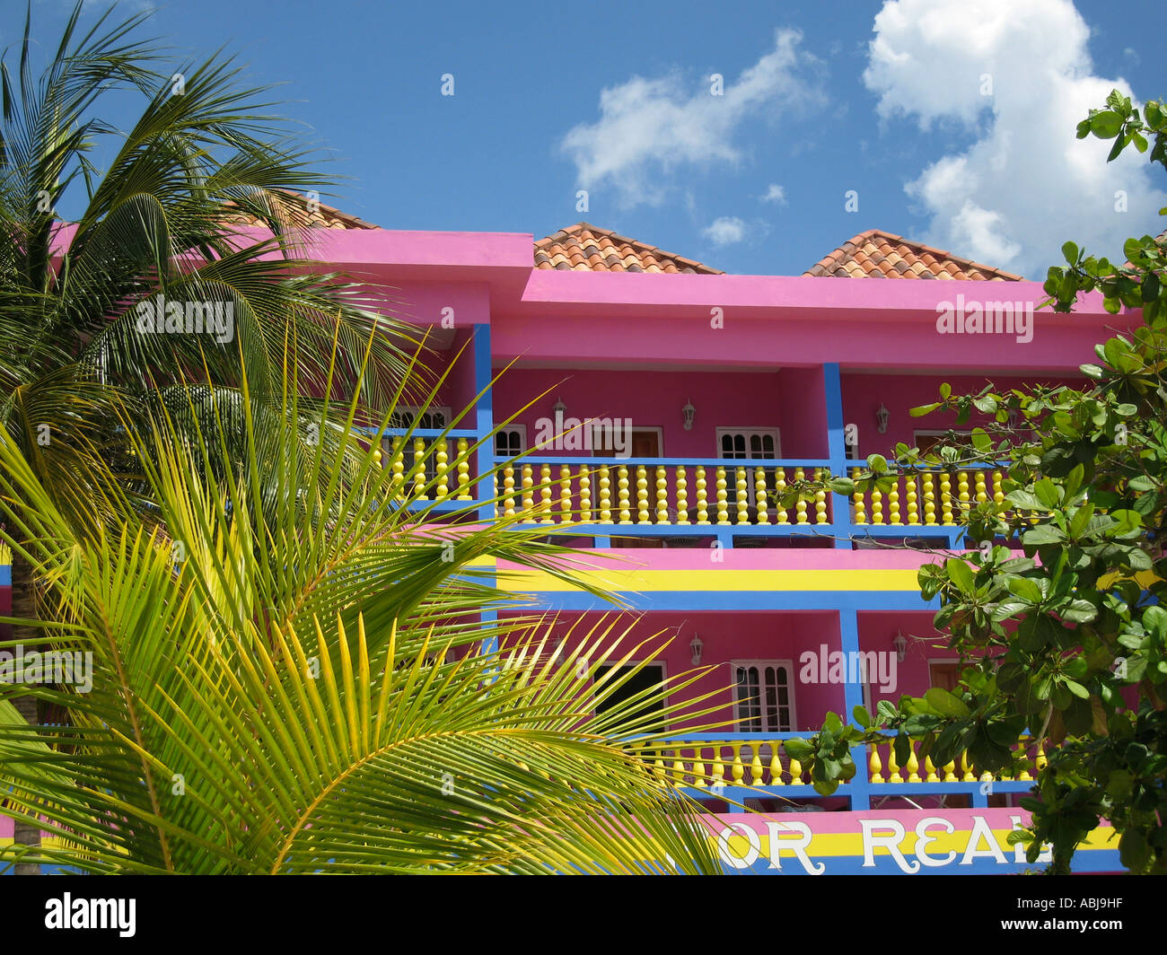 Tropical hotel resort Negril Jamaica Stock Photo Alamy