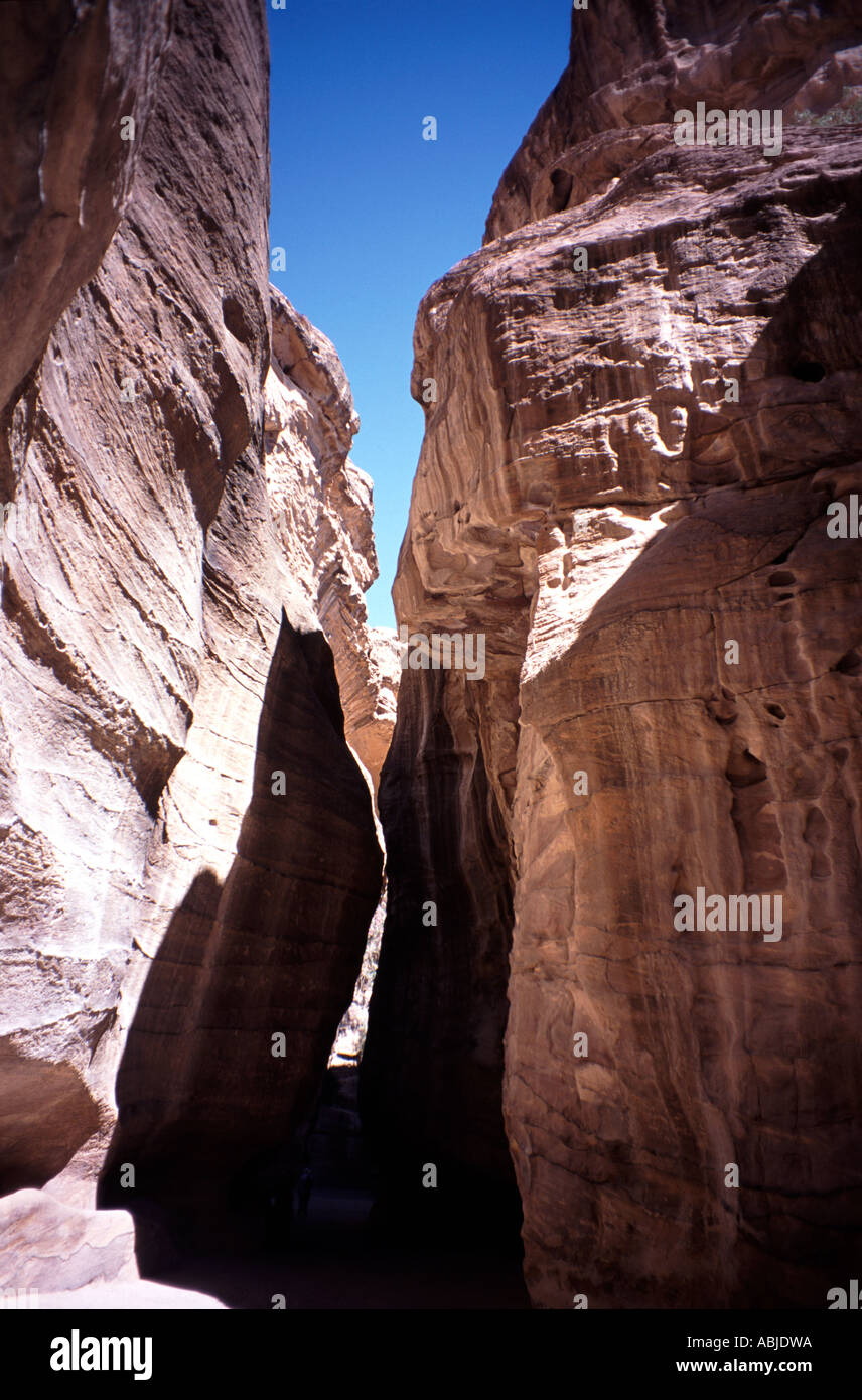 Inside treasury petra jordan hi-res stock photography and images - Alamy