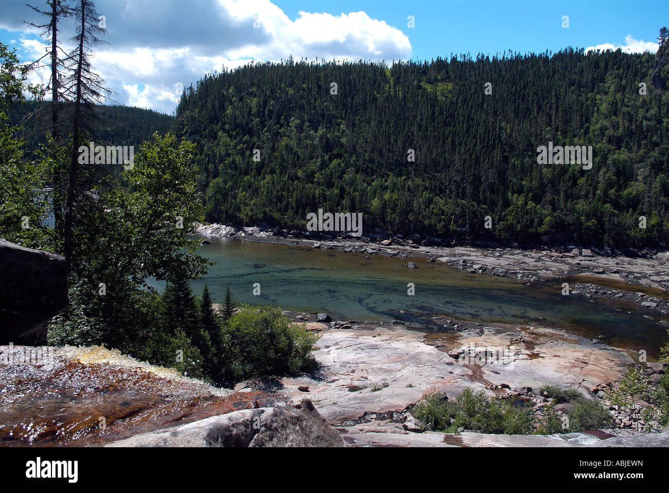 Baie Saint Pancrace, near Baie Comeau, Quebec Stock Photo Alamy
