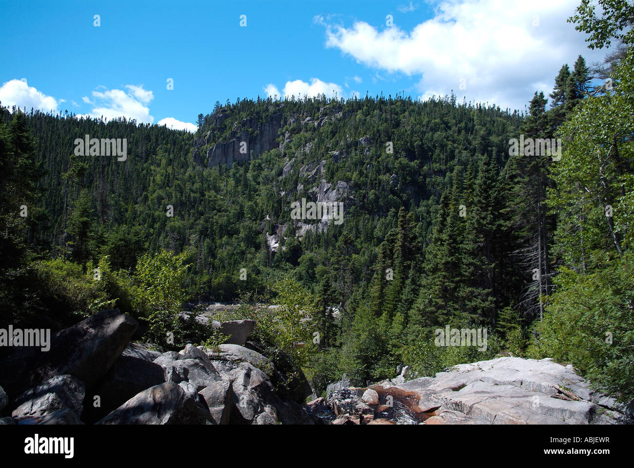 Baie Saint Pancrace, near Baie Comeau, Quebec Stock Photo Alamy