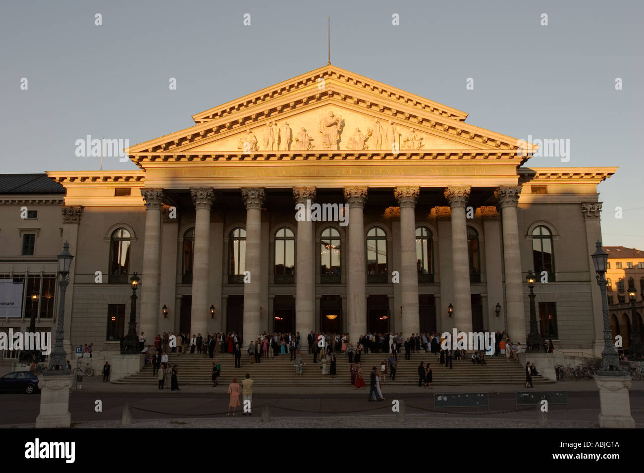 National Theater the house of Bavarian State Opera. Munich, Bavaria