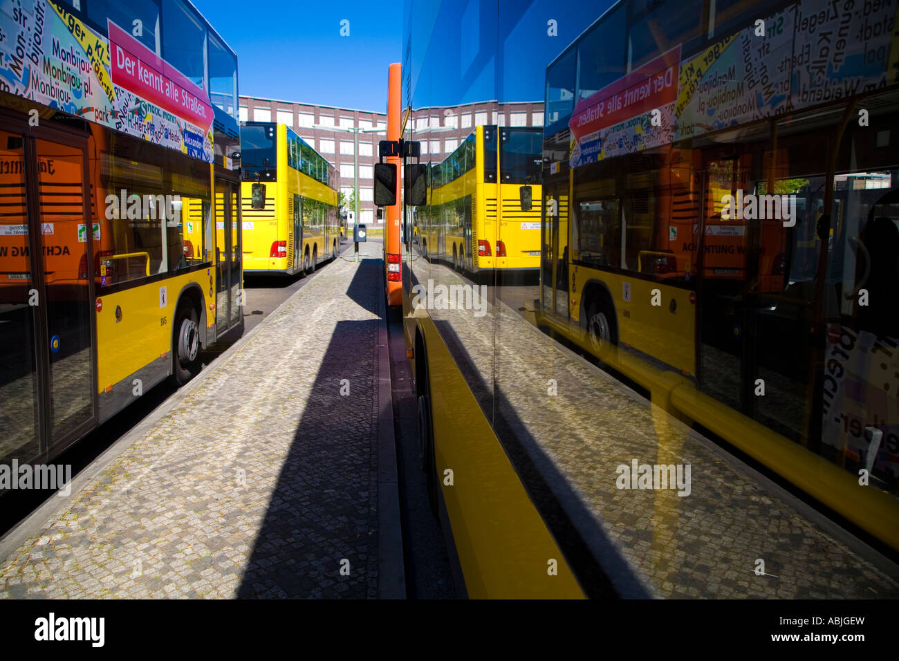 bus station berlin germany Stock Photo Alamy