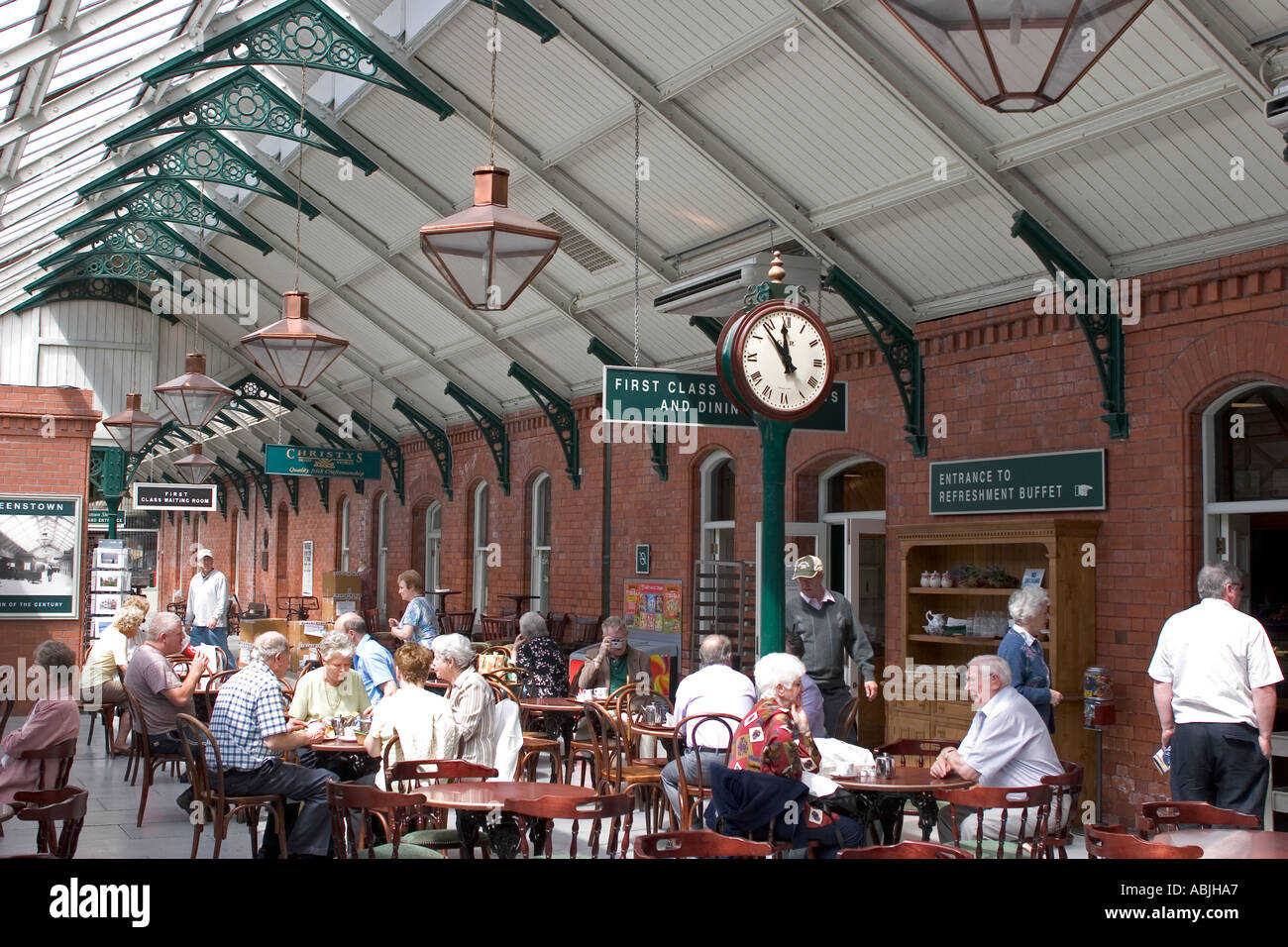 Old Railway Station Heritage Centre Cafe Cobh Cork Ireland Stock Photo