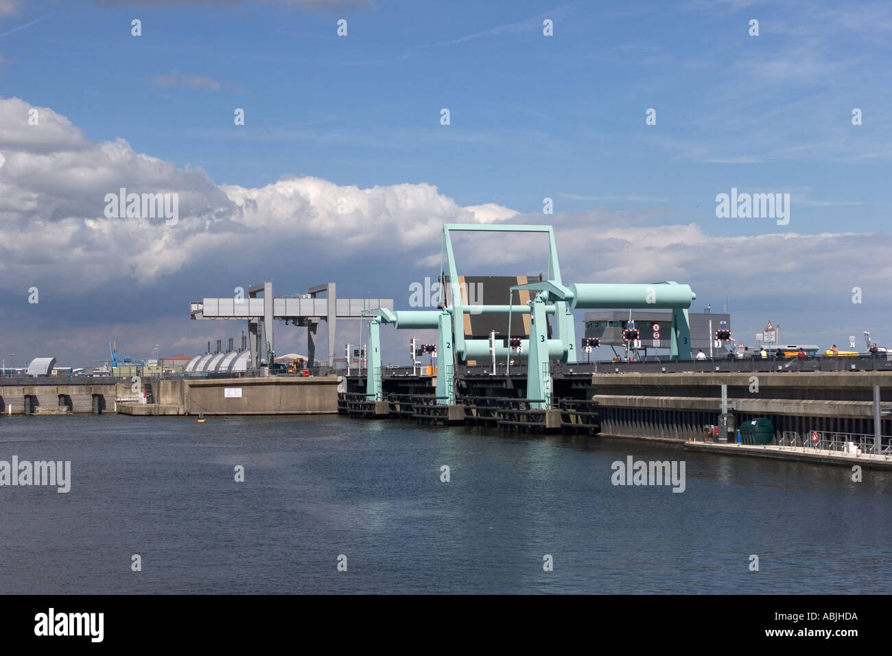 Cardiff Bay Barrage Penarth South Wales UK Stock Photo