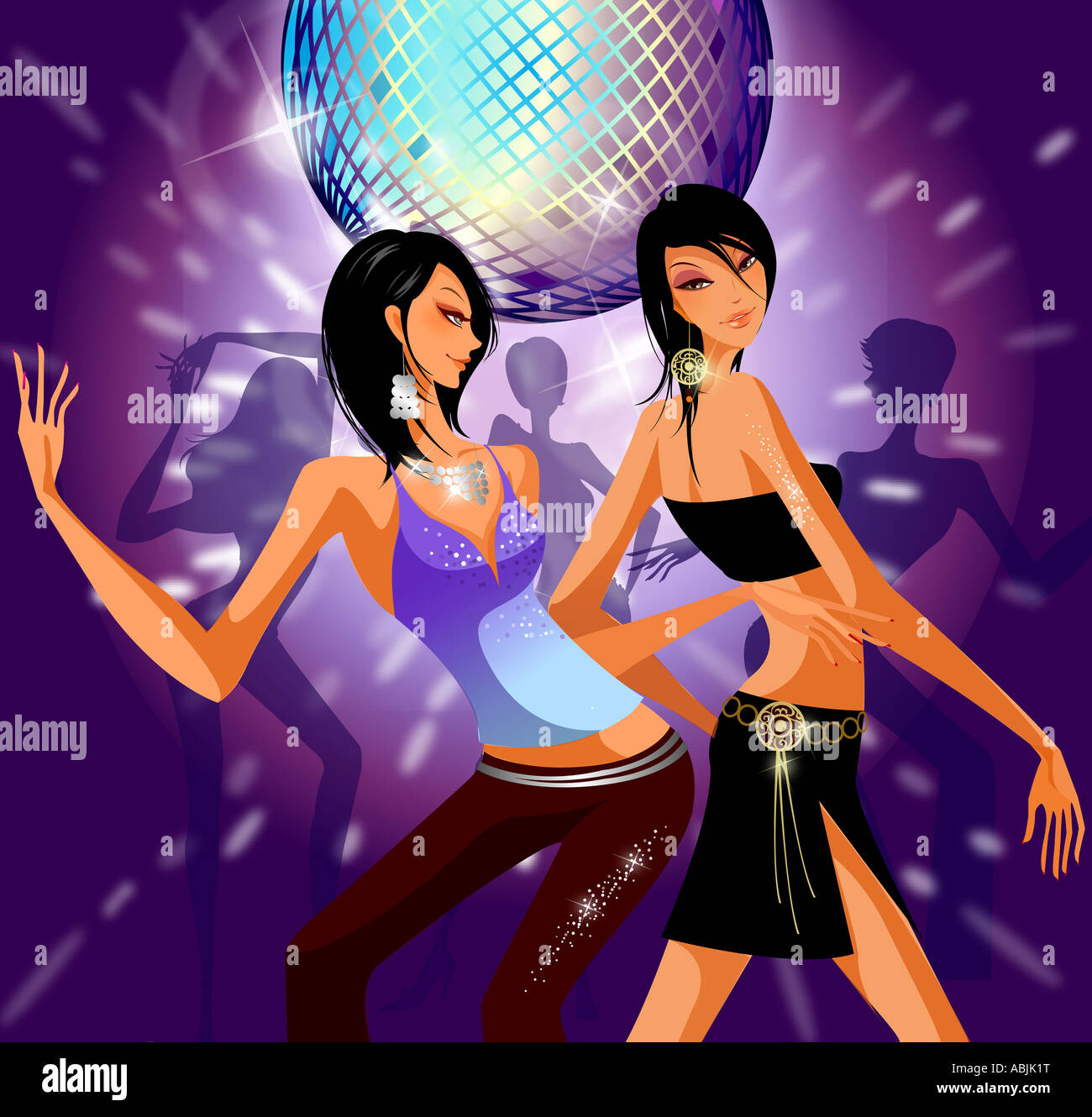 Black clothing vector skirt hi-res stock photography and images - Alamy