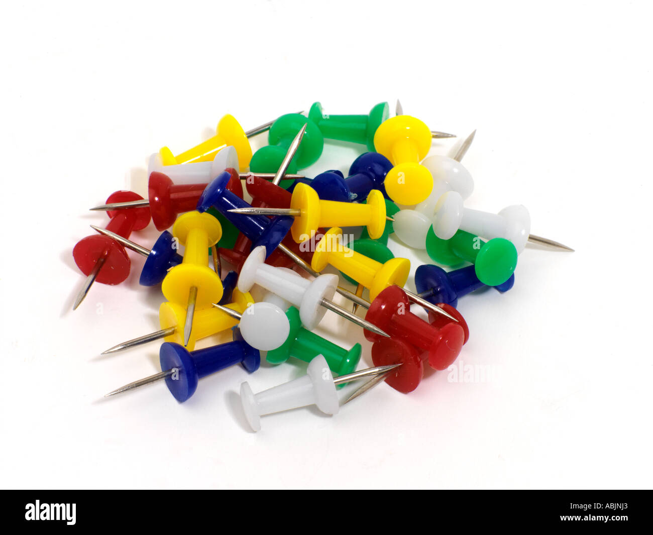 Pile of Push Pins Stock Photo Alamy
