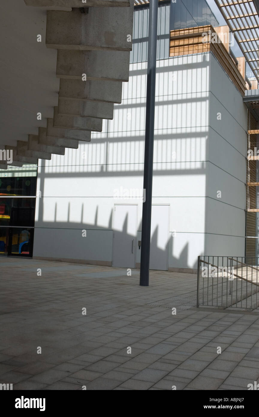 The New Swiss Cottage Leisure Centre London Uk Stock Photo