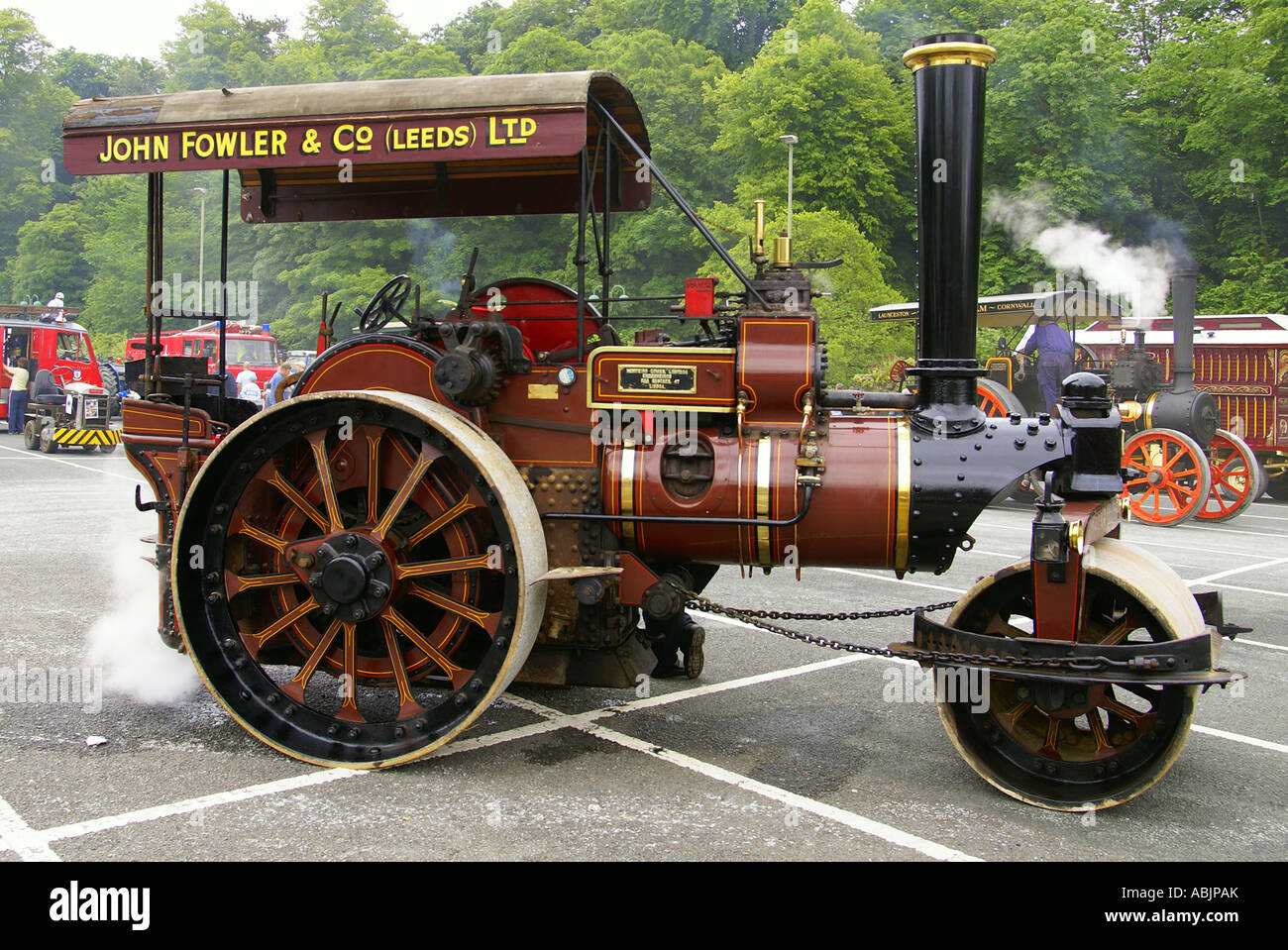 Tavistock Steam Fair in Devon England, Robey Trust Engines on display
