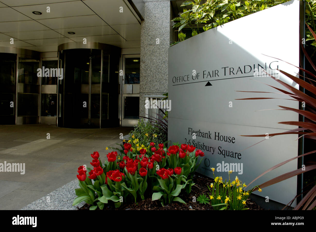 Office Of Fair Trading Stock Photo Alamy