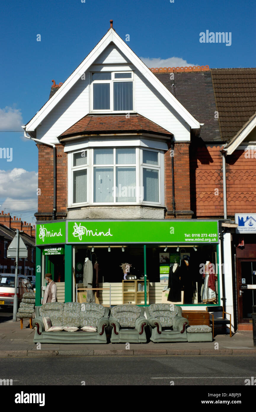 Mind Charity Shop Stock Photo