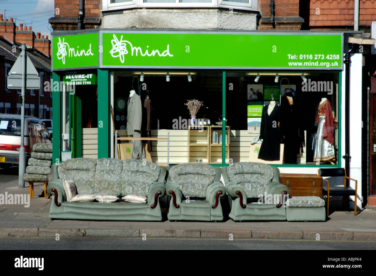 Mind Charity Shop Stock Photo