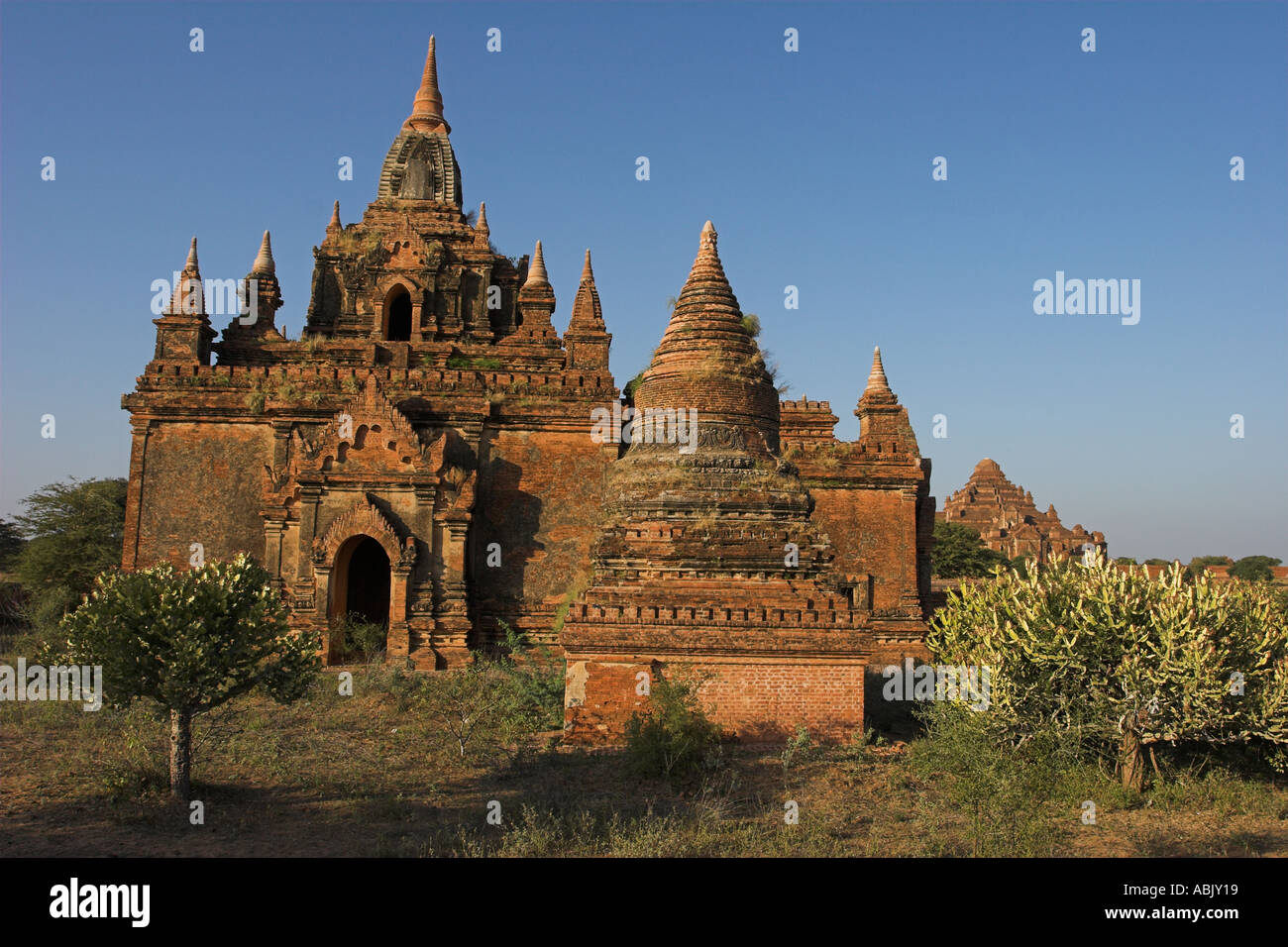 Myanmar Bagan Temple near Dhammayangyi Phato  Stock Photo