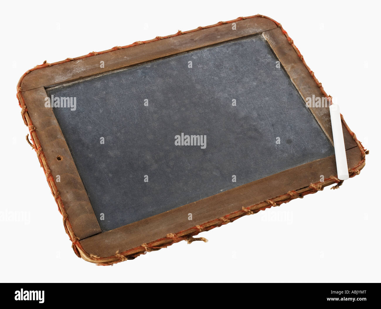 Chalkboard with wood frame Stock Photo - Alamy