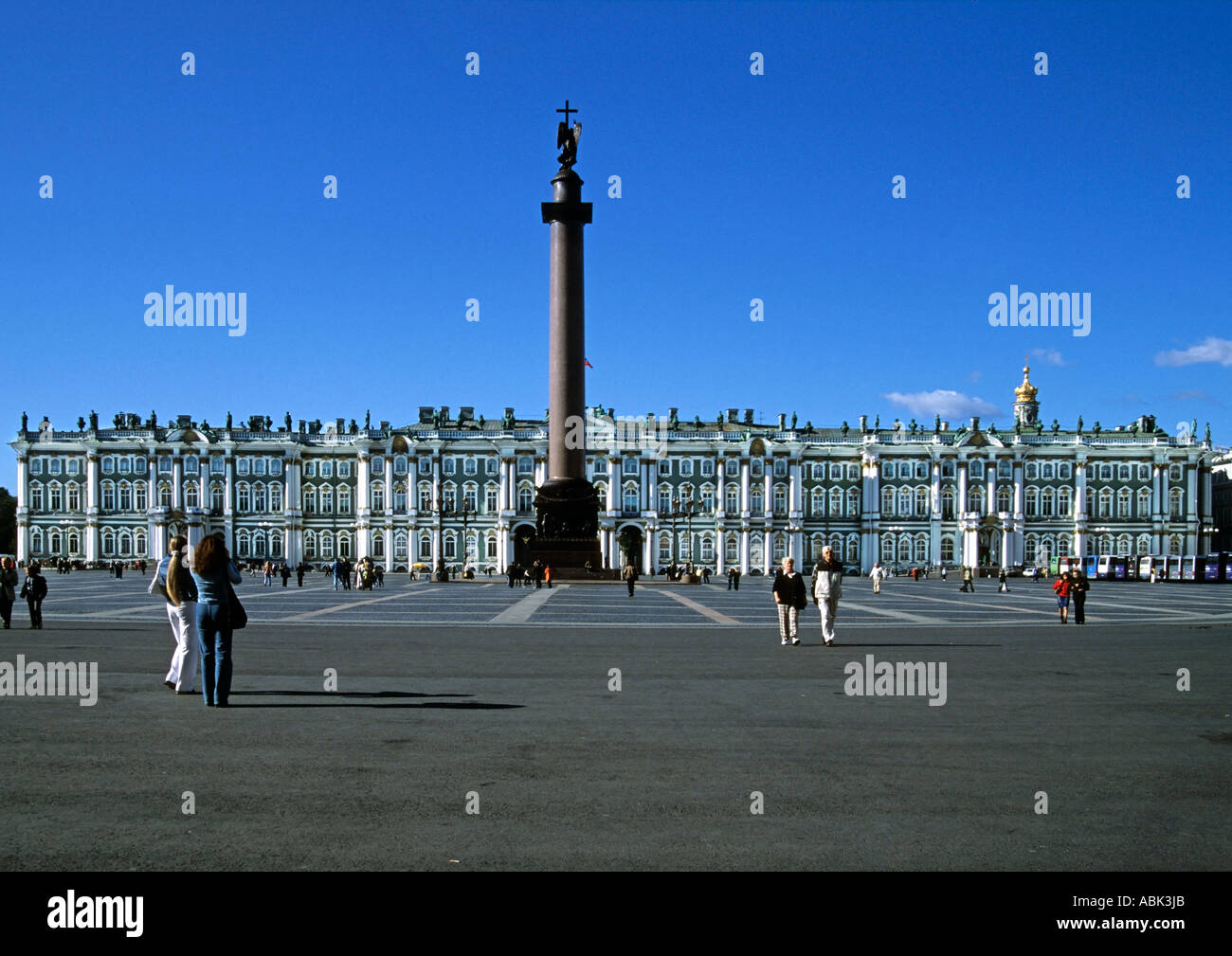 Hermitage Winter Palace, Sankt Petersburg Russia Stock Photo