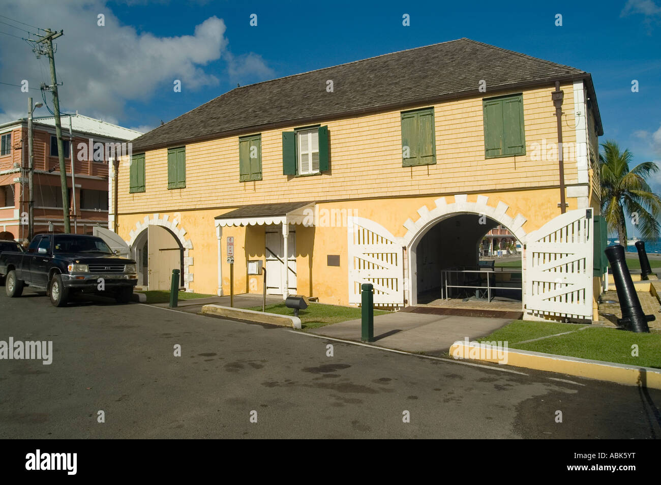 Scale House, Christiansted, St Croix, US Virgin Islands Stock Photo Alamy