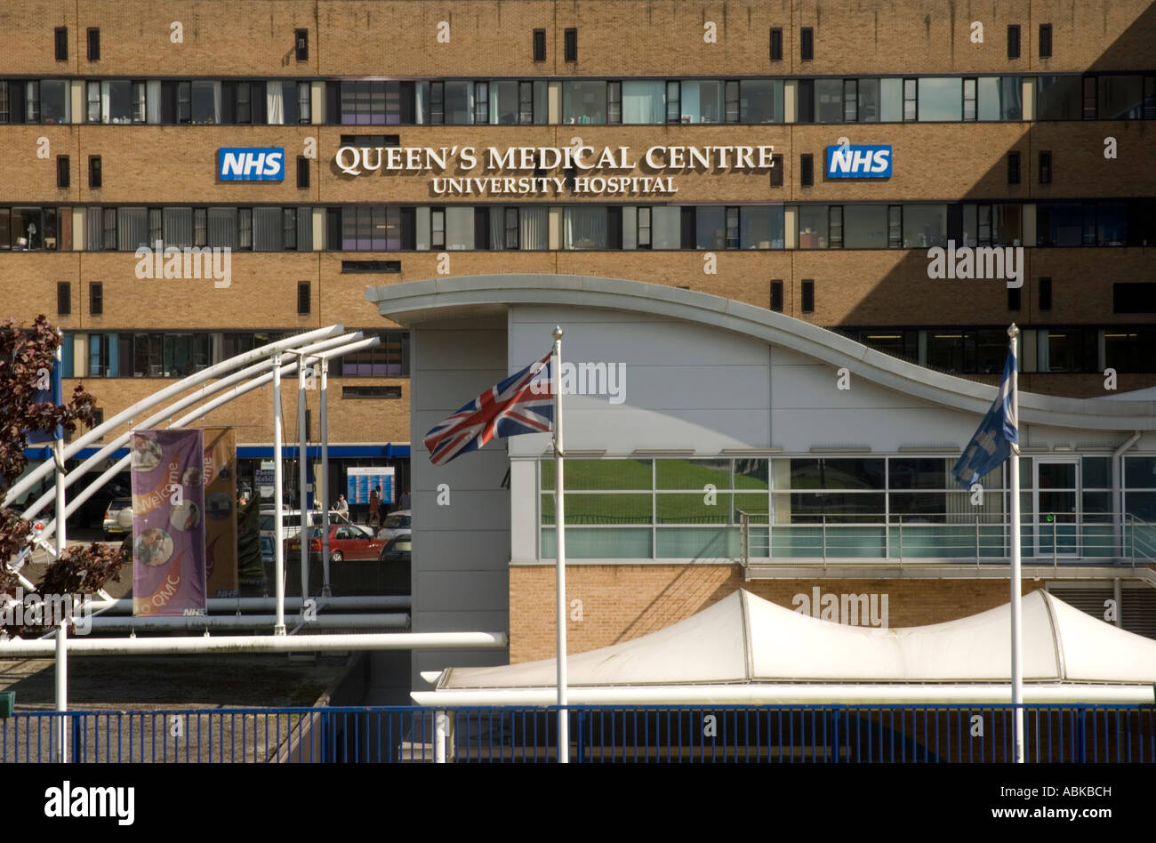 Queens Medical Centre University Hospital Nottingham UK Stock Photo Alamy