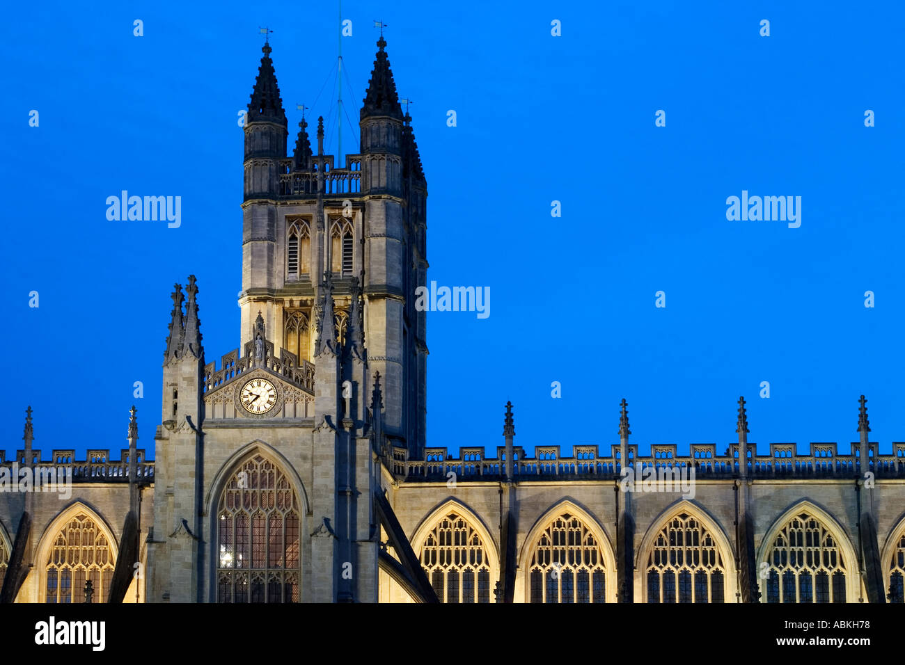 Bath abbey clock hires stock photography and images Alamy