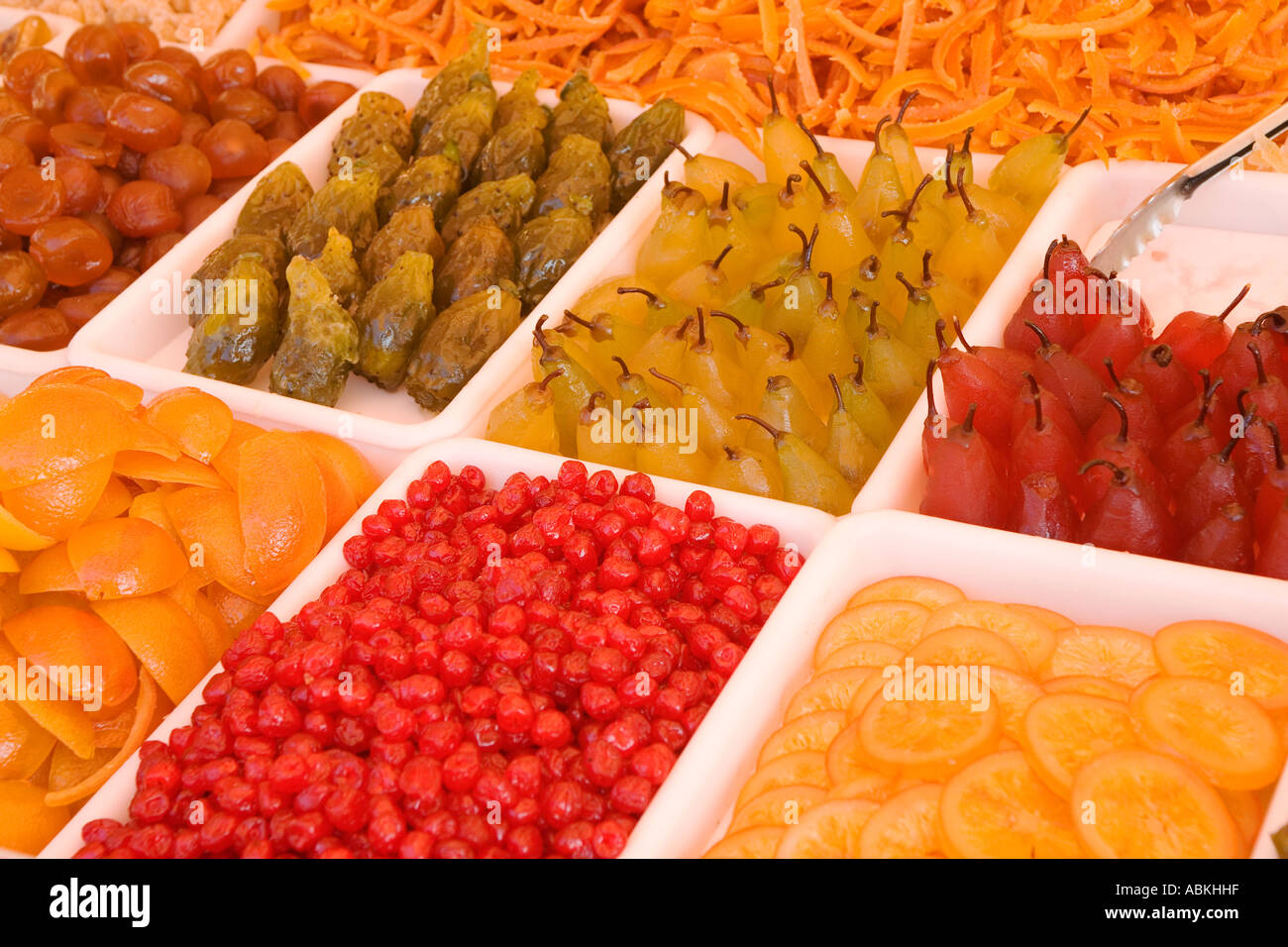 Luxury glace fruits hires stock photography and images Alamy