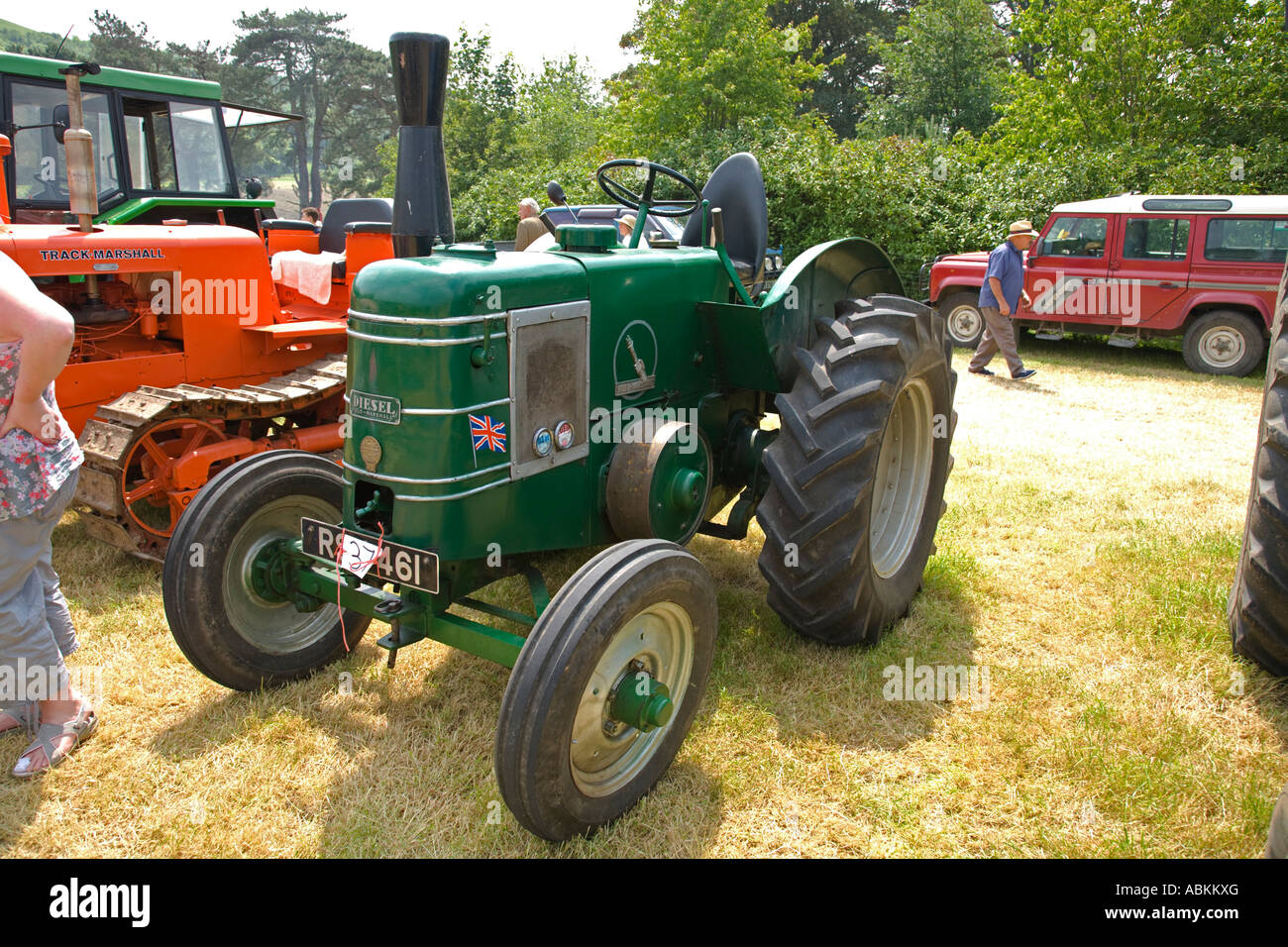 Wiltshire Steam Vintage Rally 2007 Field Marshall tractor 1948 Stock Photo